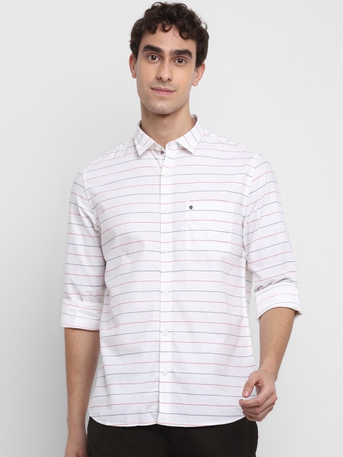 Turtle Men White & Red Slim Fit Horizontal Stripes Opaque Striped Cotton Casual Shirt
Turtle Men White & Red Slim Fit Horizontal Stripes Opaque Striped Cotton Casual Shirt