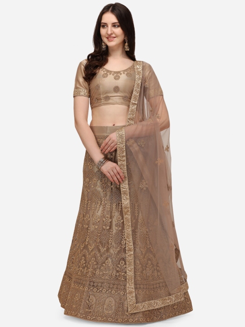 V SALES Beige Embroidered Thread Work Semi-Stitched Lehenga & Unstitched Blouse With Dupatta
V SALES Beige Embroidered Thread Work Semi-Stitched Lehenga & Unstitched Blouse With Dupatta
