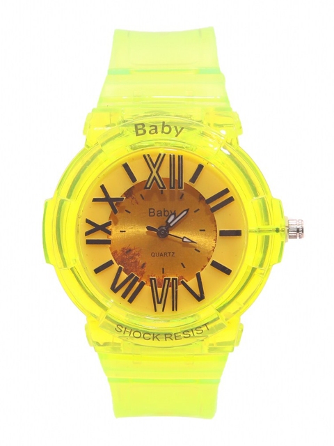 Spiky Unisex Kids Yellow Dial & Yellow Straps Analogue Multi Function Watch Babyit_Yellow
Spiky Unisex Kids Yellow Dial & Yellow Straps Analogue Multi Function Watch Babyit_Yellow