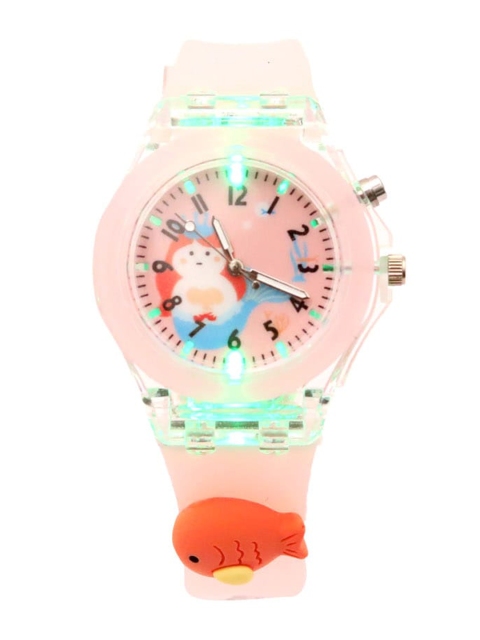 Spiky Unisex Kids Pink Dial & Pink Straps Analogue Multi Function Watch Light_Fish_Pin
Spiky Unisex Kids Pink Dial & Pink Straps Analogue Multi Function Watch Light_Fish_Pin