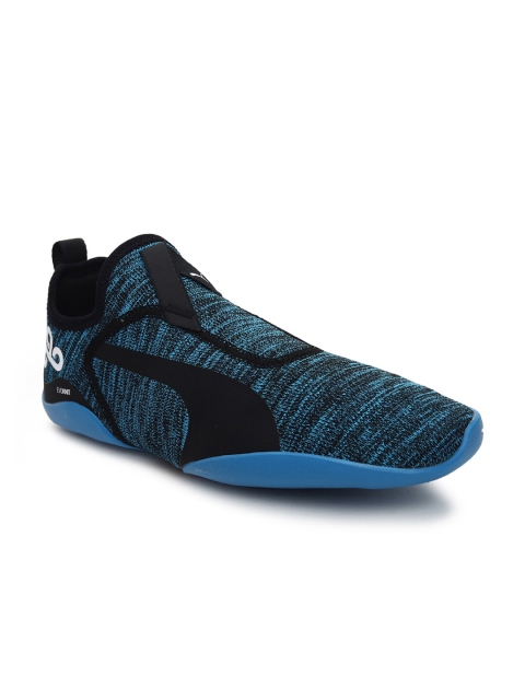 Puma Unisex Blue AGF Evoknit Cloud9 Textile Running Shoes
