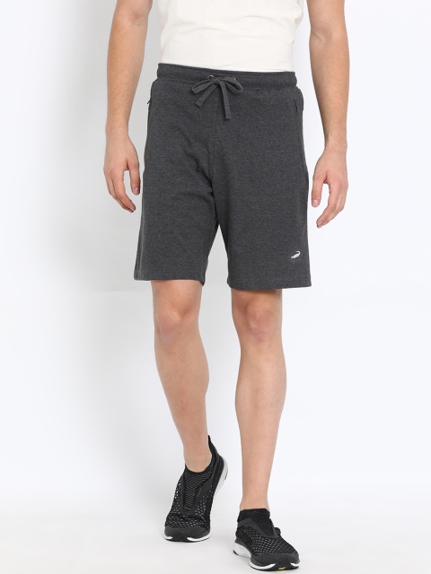 Crocodile Men Charcoal Slim Fit Outdoor Regular Shorts
