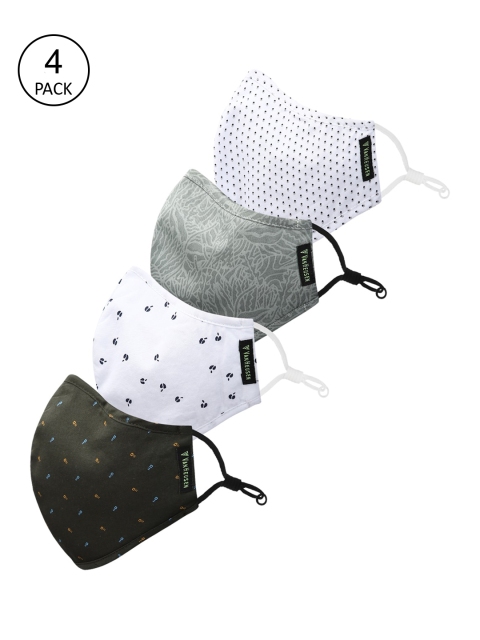 Van Heusen Men Pack Of 4 Assorted 3-ply Reusable Protective Outdoor Pure Cotton Masks
Van Heusen Men Pack Of 4 Assorted 3-ply Reusable Protective Outdoor Pure Cotton Masks