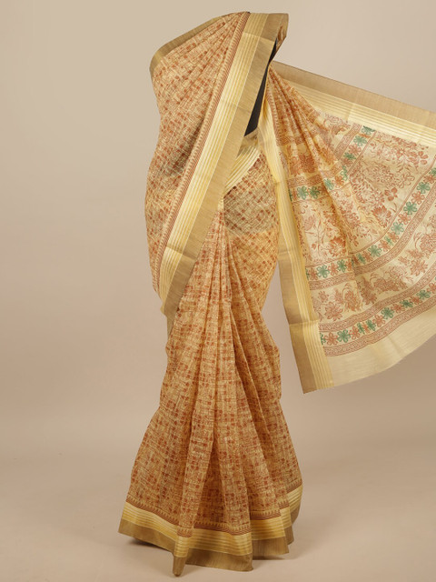 Pothys Yellow Cotton Blend Abstract Printed Saree
Pothys Yellow Cotton Blend Abstract Printed Saree