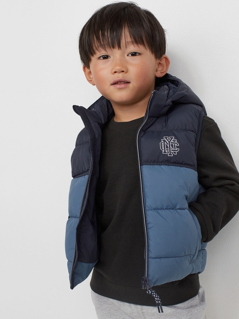 H&M Kids-Boys Blue Puffer Gilet