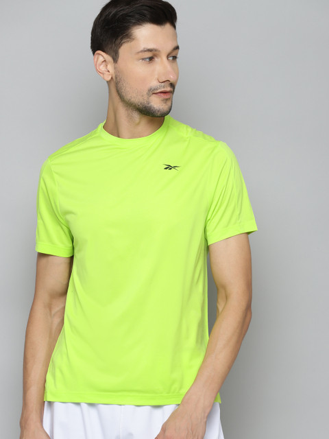Reebok Men Fluorescent Green United By Fitness Perforated SS T-Shirt
Reebok Men Fluorescent Green United By Fitness Perforated SS T-Shirt