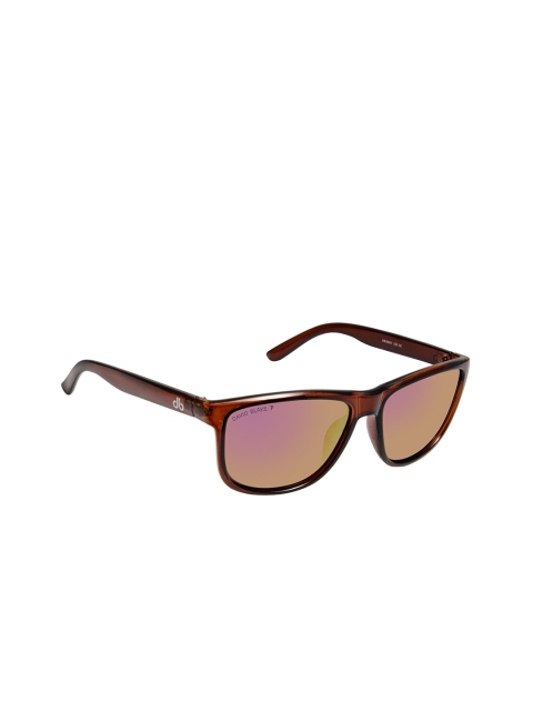 David Blake Unisex Purple Lens & Brown Wayfarer Sunglasses with Polarised and UV Protected Lens W-SGDB1757
David Blake Unisex Purple Lens & Brown Wayfarer Sunglasses with Polarised and UV Protected Lens W-SGDB1757