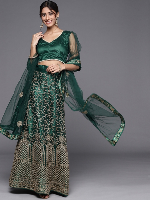 Chhabra 555 Green Embroidered Semi-Stitched Lehenga & Unstitched Blouse With Dupatta
Chhabra 555 Green Embroidered Semi-Stitched Lehenga & Unstitched Blouse With Dupatta