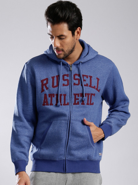 Russell Athletic Blue Brand Applique Hooded Sweatshirt
Russell Athletic Blue Brand Applique Hooded Sweatshirt