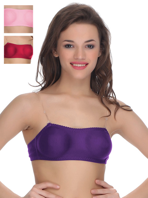 Clovia Pack Of 3 Bra, Pink
Clovia Pack Of 3 Bra, Pink