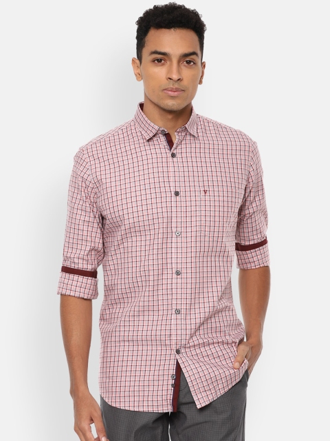 Van Heusen Sport Men Maroon Slim Fit Grid Tattersall Checks Opaque Checked Casual Shirt
Van Heusen Sport Men Maroon Slim Fit Grid Tattersall Checks Opaque Checked Casual Shirt