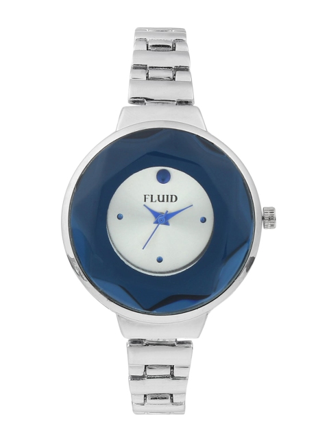 FLUID Women Blue Dial & Silver Toned Bracelet Style Straps Analogue Watch FL21-703-BL01, Steel
FLUID Women Blue Dial & Silver Toned Bracelet Style Straps Analogue Watch FL21-703-BL01, Steel