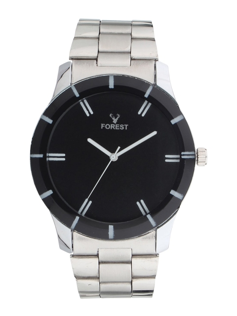 Hobforestessentials Men Black Printed Dial & Silver Toned Bracelet Style Straps Analogue Watch
Hobforestessentials Men Black Printed Dial & Silver Toned Bracelet Style Straps Analogue Watch