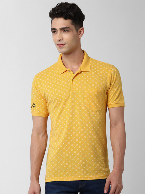 Peter England Casuals Men Yellow Polo Collar Pockets T-shirt
Peter England Casuals Men Yellow Polo Collar Pockets T-shirt