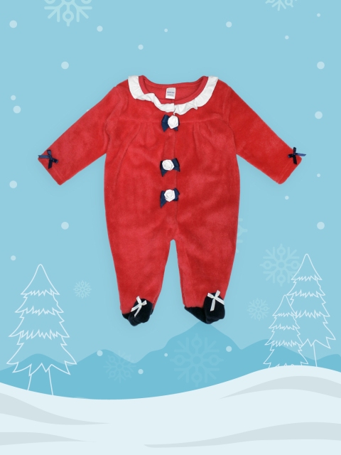 Moms Love Infant Girls Red & White Solid Faux Fur Lined Floral Applique Cotton Bodysuit
Moms Love Infant Girls Red & White Solid Faux Fur Lined Floral Applique Cotton Bodysuit