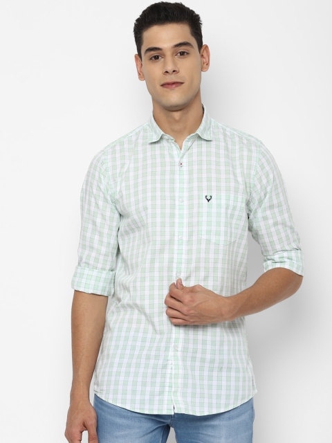 Allen Solly Men Green Pure Cotton Slim Fit Gingham Checks Opaque Checked Casual Shirt
Allen Solly Men Green Pure Cotton Slim Fit Gingham Checks Opaque Checked Casual Shirt
