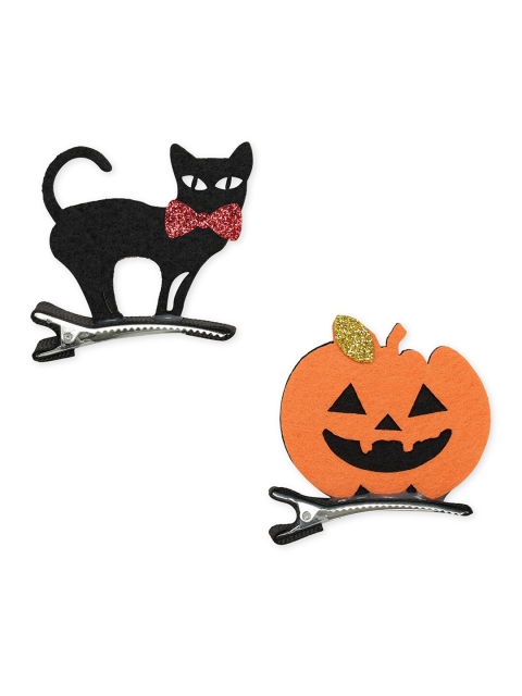 Toniq Kids Girls Set Of 2 Black & Orange Halloween Pumpkin Face & Scary Cat Hair Clip
Toniq Kids Girls Set Of 2 Black & Orange Halloween Pumpkin Face & Scary Cat Hair Clip
