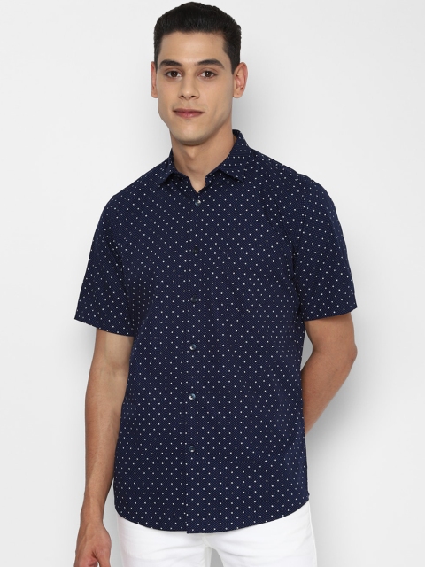 Allen Solly Men Navy Blue & White Slim Fit Opaque Micro Printed Pure Cotton Casual Shirt
Allen Solly Men Navy Blue & White Slim Fit Opaque Micro Printed Pure Cotton Casual Shirt
