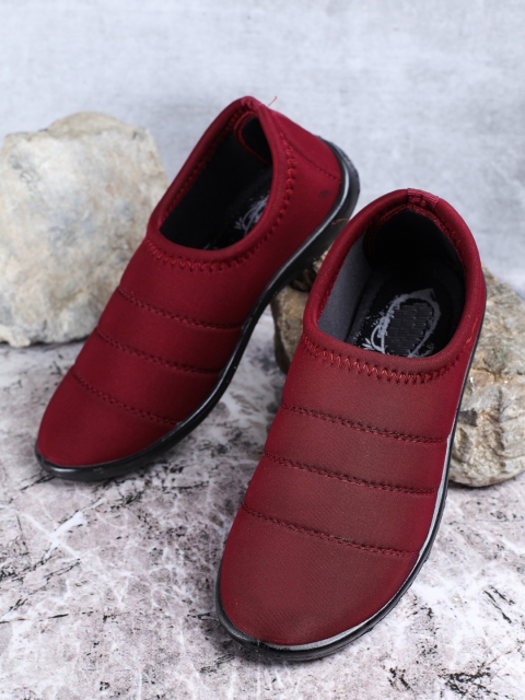 FABBMATE Women Red Ballerinas Flats