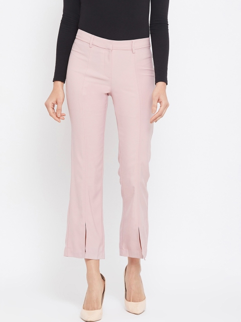 CAMLA Women Pink Bootcut Trousers