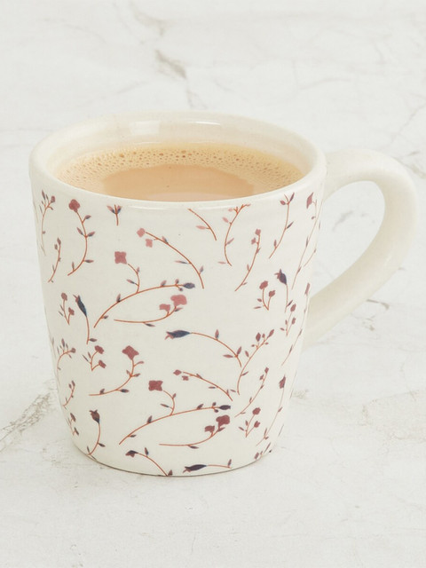 Home Centre Off White & Red Printed Glass Matte Mug-240ml
Home Centre Off White & Red Printed Glass Matte Mug-240ml