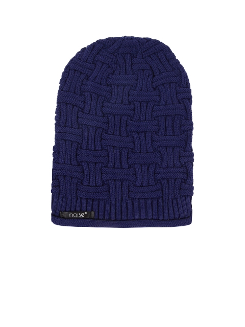 NOISE Unisex Blue Beanie