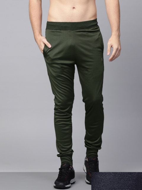 HRX by Hrithik Roshan Men Pack Of 2 Navy Blue & Olive Green Solid Rapid- Dry Joggers
HRX by Hrithik Roshan Men Pack Of 2 Navy Blue & Olive Green Solid Rapid- Dry Joggers