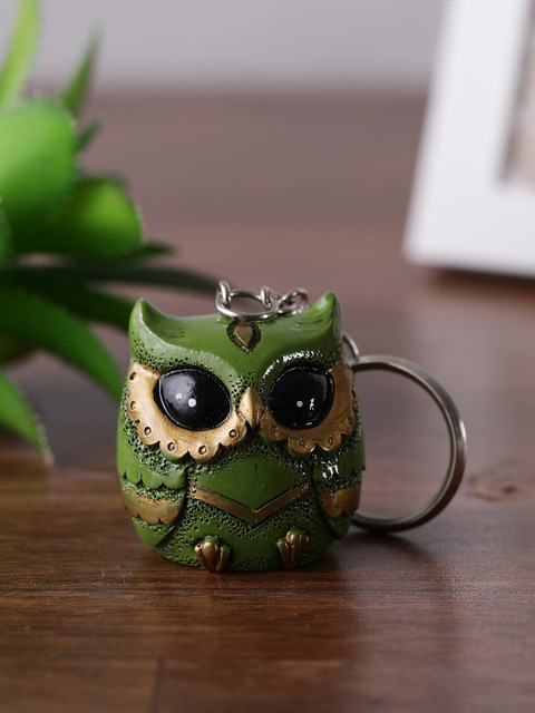OddCroft Green Vintage Owlet Resin Keychain
OddCroft Green Vintage Owlet Resin Keychain