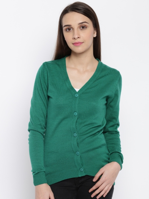 Park Avenue Green Cardigan