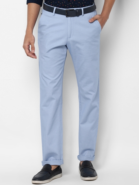 Allen Solly Men Blue Trousers
