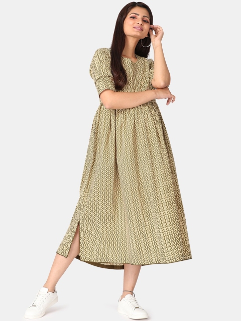 The Mom Store Olive Green Ethnic Motifs A-Line Maternity and Nursing Dress with Side Slits
The Mom Store Olive Green Ethnic Motifs A-Line Maternity and Nursing Dress with Side Slits