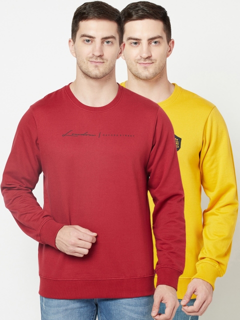 ELEGANCE Men Multicoloured Sweatshirt, Multi
