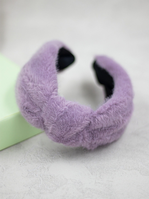 Bellofox Women Mauve & Black Hairband