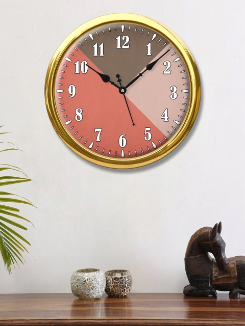 999Store Peach-Coloured & Brown Geometrical Abstract Printed Contemporary Wall Clock 30 cm
999Store Peach-Coloured & Brown Geometrical Abstract Printed Contemporary Wall Clock 30 cm