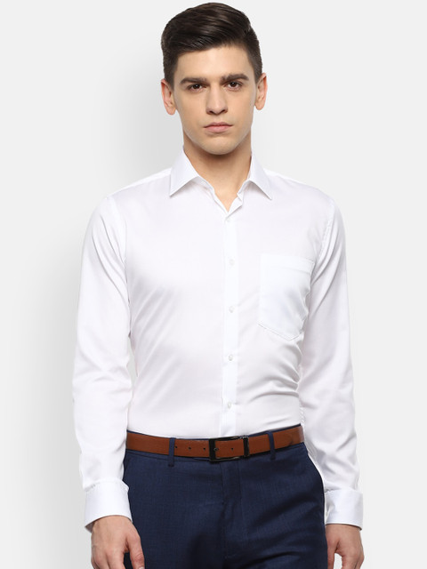 Van Heusen Men White Slim Fit Opaque Formal Shirt 
Van Heusen Men White Slim Fit Opaque Formal Shirt