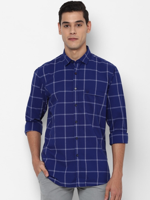 Allen Solly Men Blue Slim Fit Windowpane Checks Opaque Checked Pure Cotton Casual Shirt
Allen Solly Men Blue Slim Fit Windowpane Checks Opaque Checked Pure Cotton Casual Shirt