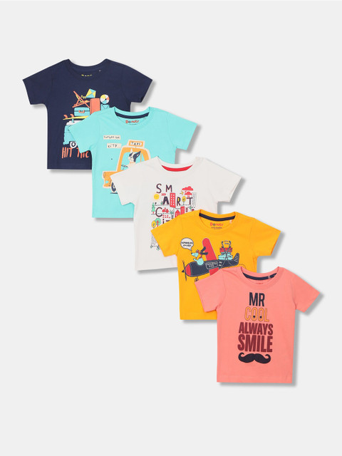 Donuts Boys 5 Printed Pure Cotton T-shirts, Navy blue
Donuts Boys 5 Printed Pure Cotton T-shirts, Navy blue