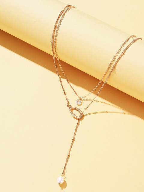 URBANIC Women Gold-Toned Layered Necklace
URBANIC Women Gold-Toned Layered Necklace