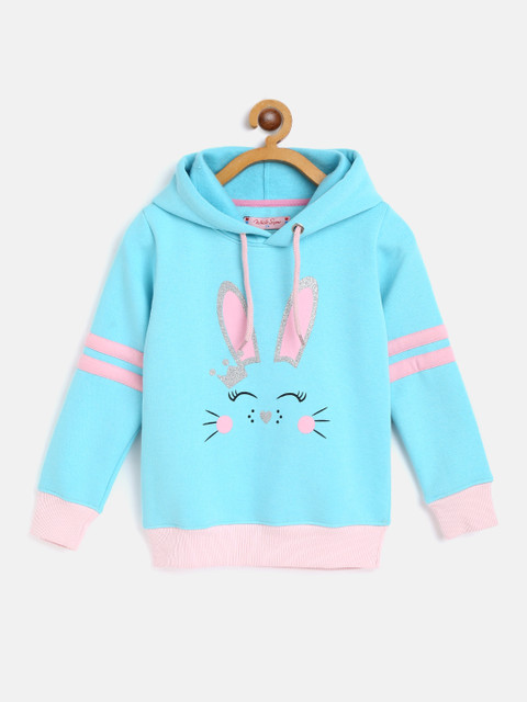 White Snow Girls Blue & Pink Bunny Printed Hooded Sweatshirt
White Snow Girls Blue & Pink Bunny Printed Hooded Sweatshirt