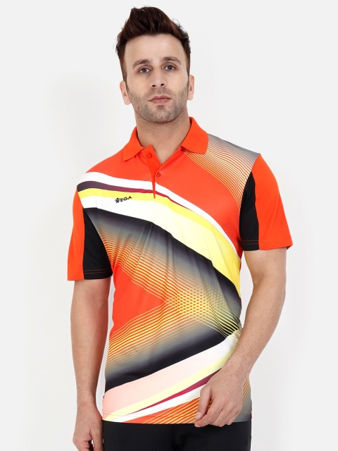 VEGA Men Multicoloured Printed Mandarin Collar Dri-FIT Slim Fit Outdoor T-shirt, Multi
VEGA Men Multicoloured Printed Mandarin Collar Dri-FIT Slim Fit Outdoor T-shirt, Multi