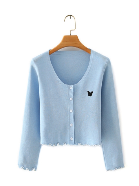 URBANIC Women Blue Cardigan