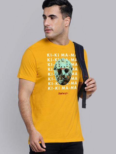 Free Authority Friday The 13Th Men Yellow & Green Printed Pure Cotton T-shirt
Free Authority Friday The 13Th Men Yellow & Green Printed Pure Cotton T-shirt