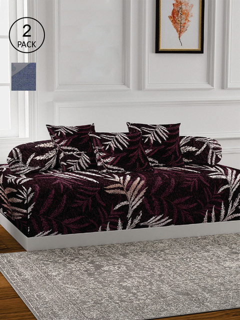 KLOTTHE Set Of 2 Floral Printed Single Bedsheet With 6 Bolster Covers & 4 Cushion Covers, Blue
KLOTTHE Set Of 2 Floral Printed Single Bedsheet With 6 Bolster Covers & 4 Cushion Covers, Blue