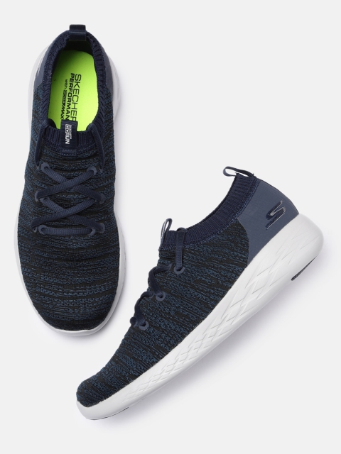 Skechers Men Navy Blue Go Run 600 - Utilize Running Shoes