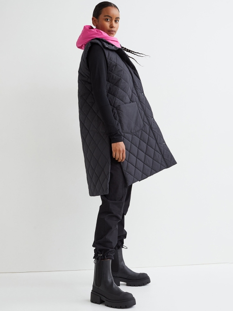 H&M Women Pink Padded Hood