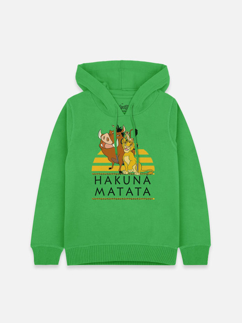 Kids Ville Boys Green Timon & Pumbaa Printed Hooded Cotton Blend Sweatshirt
Kids Ville Boys Green Timon & Pumbaa Printed Hooded Cotton Blend Sweatshirt