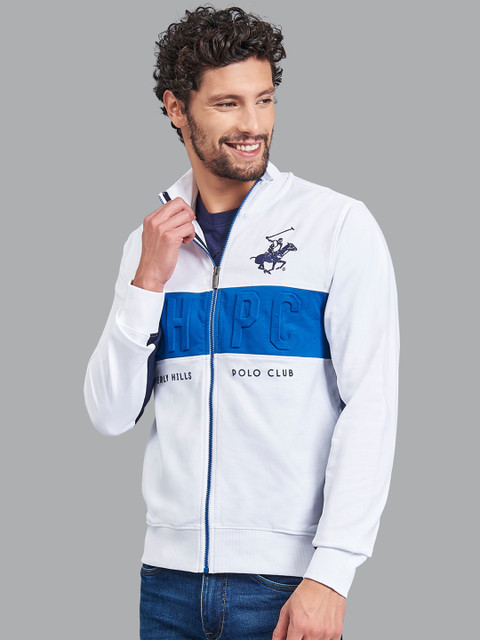 Beverly Hills Polo Club Men White Colourblocked Sweatshirt
Beverly Hills Polo Club Men White Colourblocked Sweatshirt