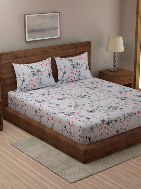 TAG 7 Multicoloured Printed Cotton 144 TC 2 King Bedsheet With 4 Pillow Covers, Multi
TAG 7 Multicoloured Printed Cotton 144 TC 2 King Bedsheet With 4 Pillow Covers, Multi