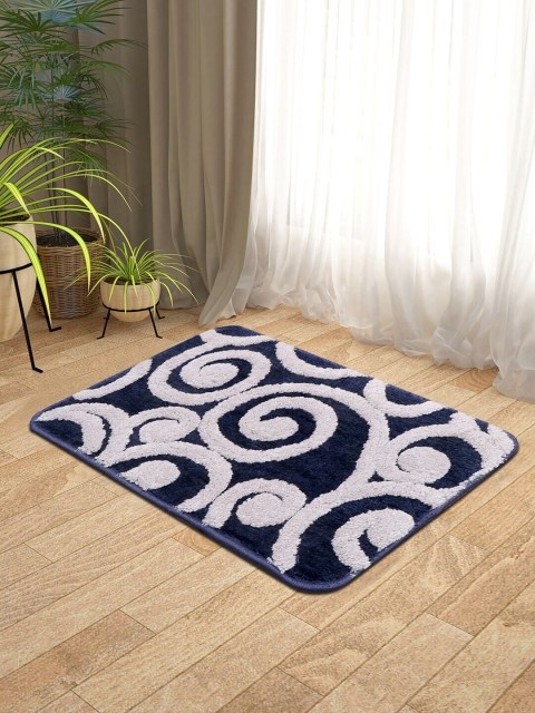 KICA Set of 2 Blue Super Soft Embossed Design Microfibre Mats With Anti-Skid Latex Back
KICA Set of 2 Blue Super Soft Embossed Design Microfibre Mats With Anti-Skid Latex Back