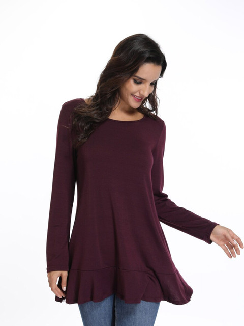 GRACE & JACK Maroon & White Styled Back Top 
GRACE & JACK Maroon & White Styled Back Top